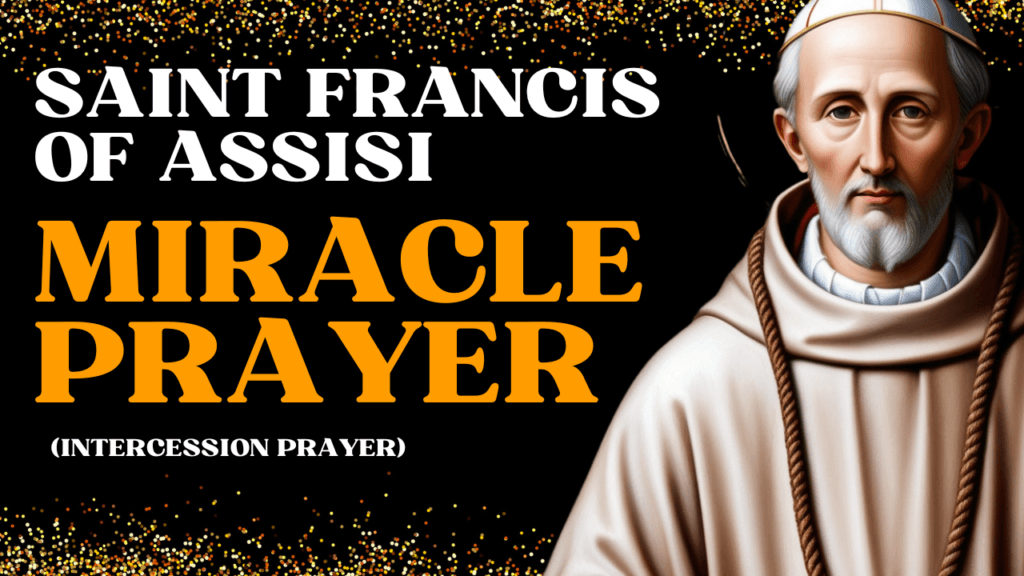 Prayer for Inner Peace and Healing by Saint Francis